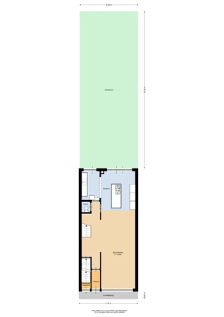 Floorplan - Mathenesserweg 93A, 3027 HK Rotterdam